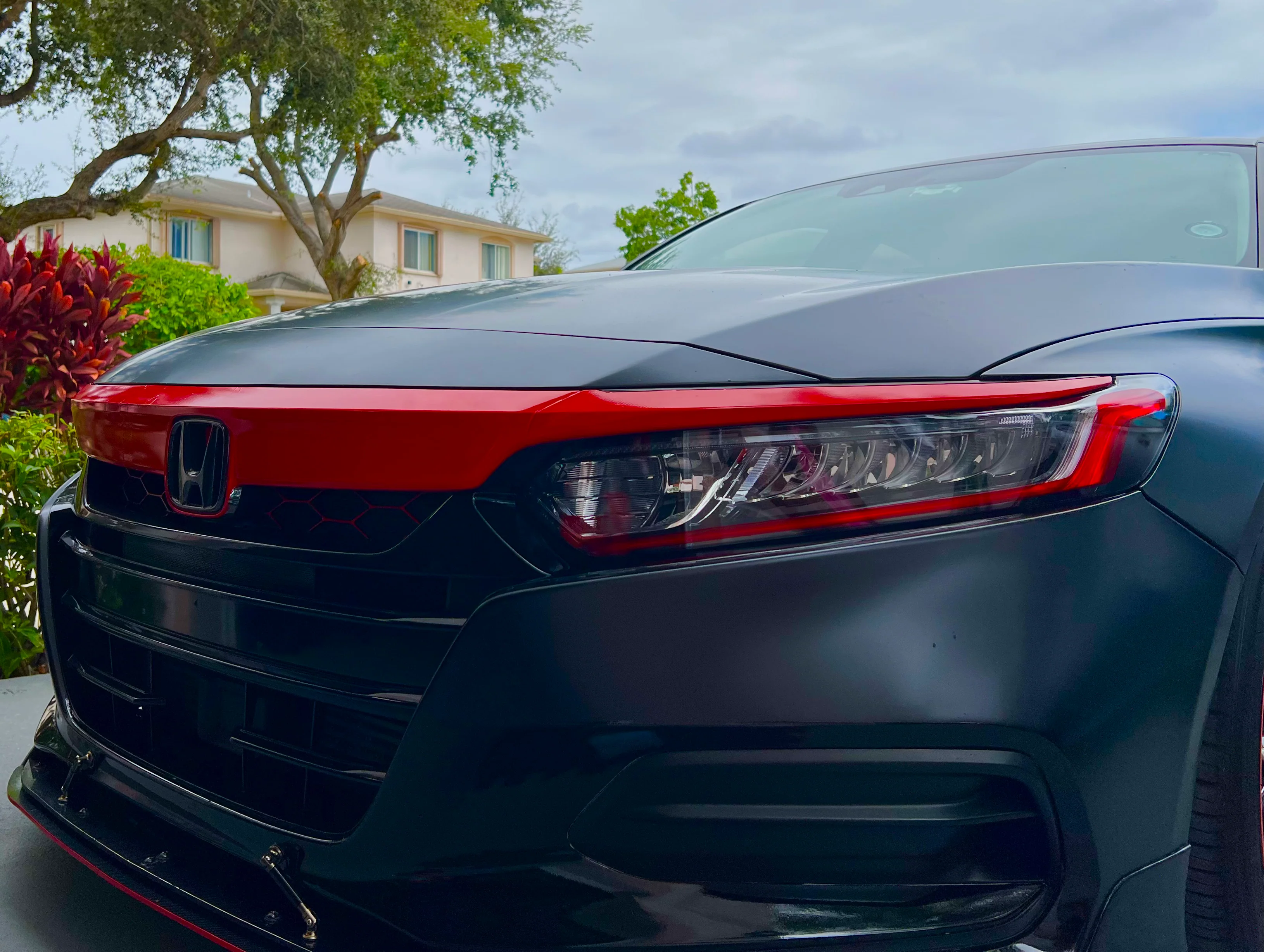 2018-2020 HONDA ACCORD 3M REFLECTIVE OVERLAY CHROME DELETE GRILL