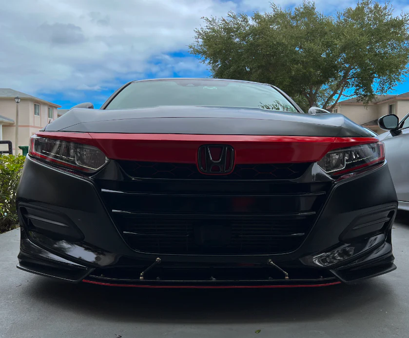 2018-2020 HONDA ACCORD 3M REFLECTIVE OVERLAY CHROME DELETE GRILL - Image 3