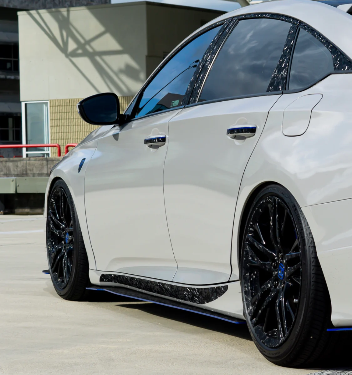 2018-2022 HONDA ACCORD FORGED CARBON FIBER WINDOW CHROME DELETE - Image 2
