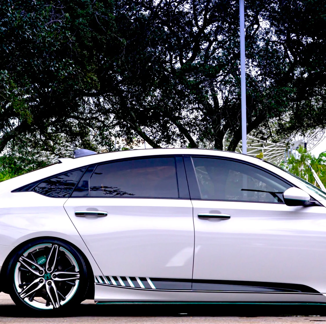 2018-2022 HONDA ACCORD 3M GLOSS BLACK 1STGEN SIDE STRIPE