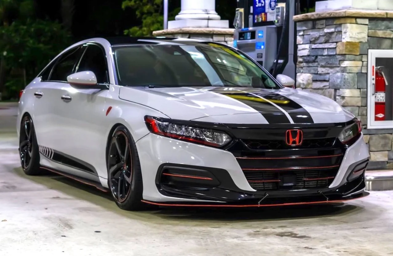 2018-2022 HONDA ACCORD 3RDGEN HOOD STRIPE - Image 7