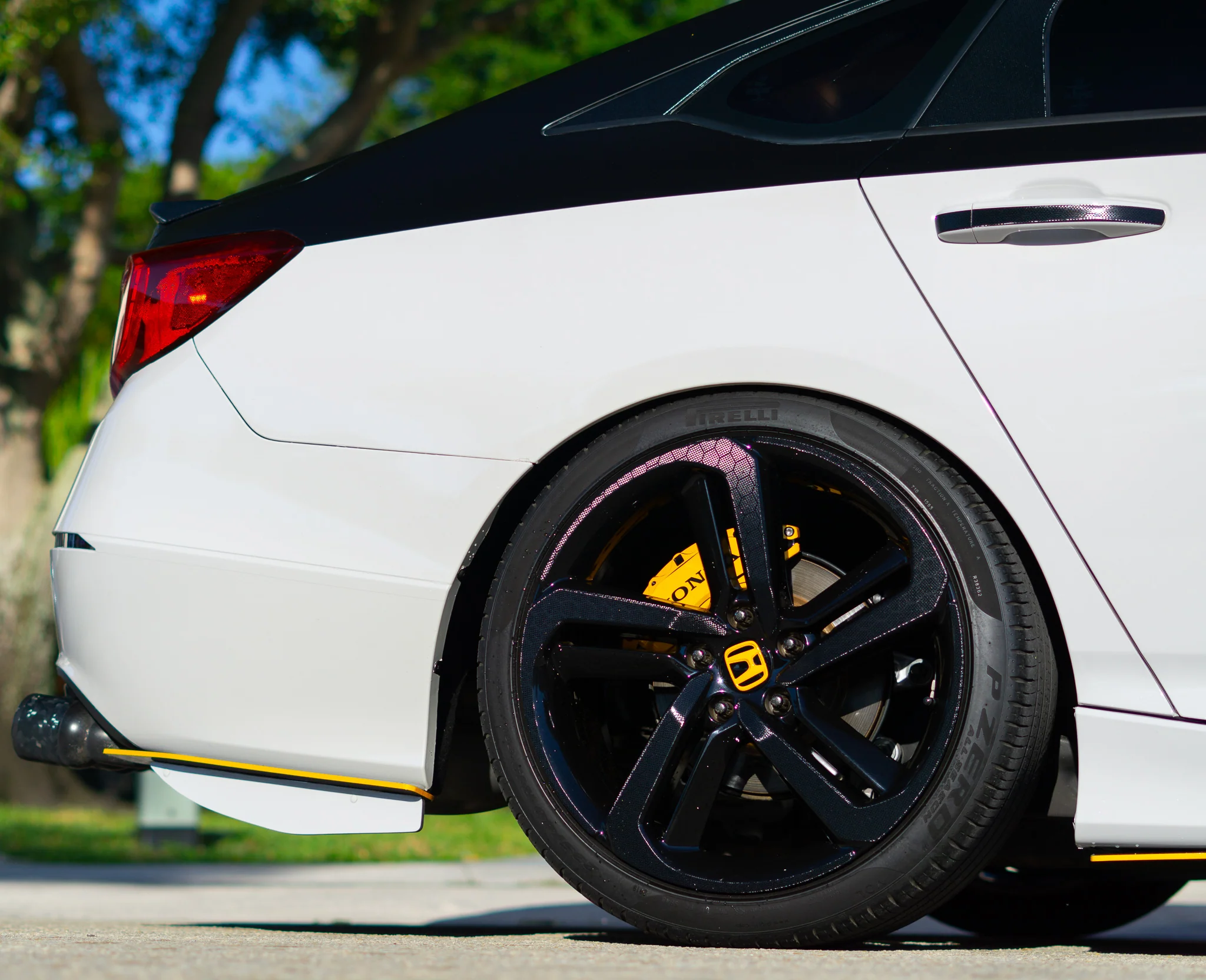 2018-2022 HONDA ACCORD SPORT WHEEL OVERLAY RIM CHROME DELETE - Image 4
