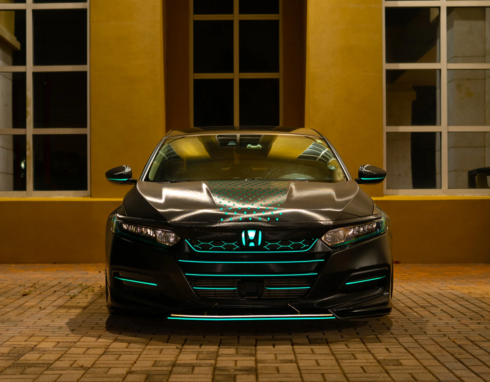 2018-2022 HONDA ACCORD DIAMOND HOOD STRIPE - Image 2