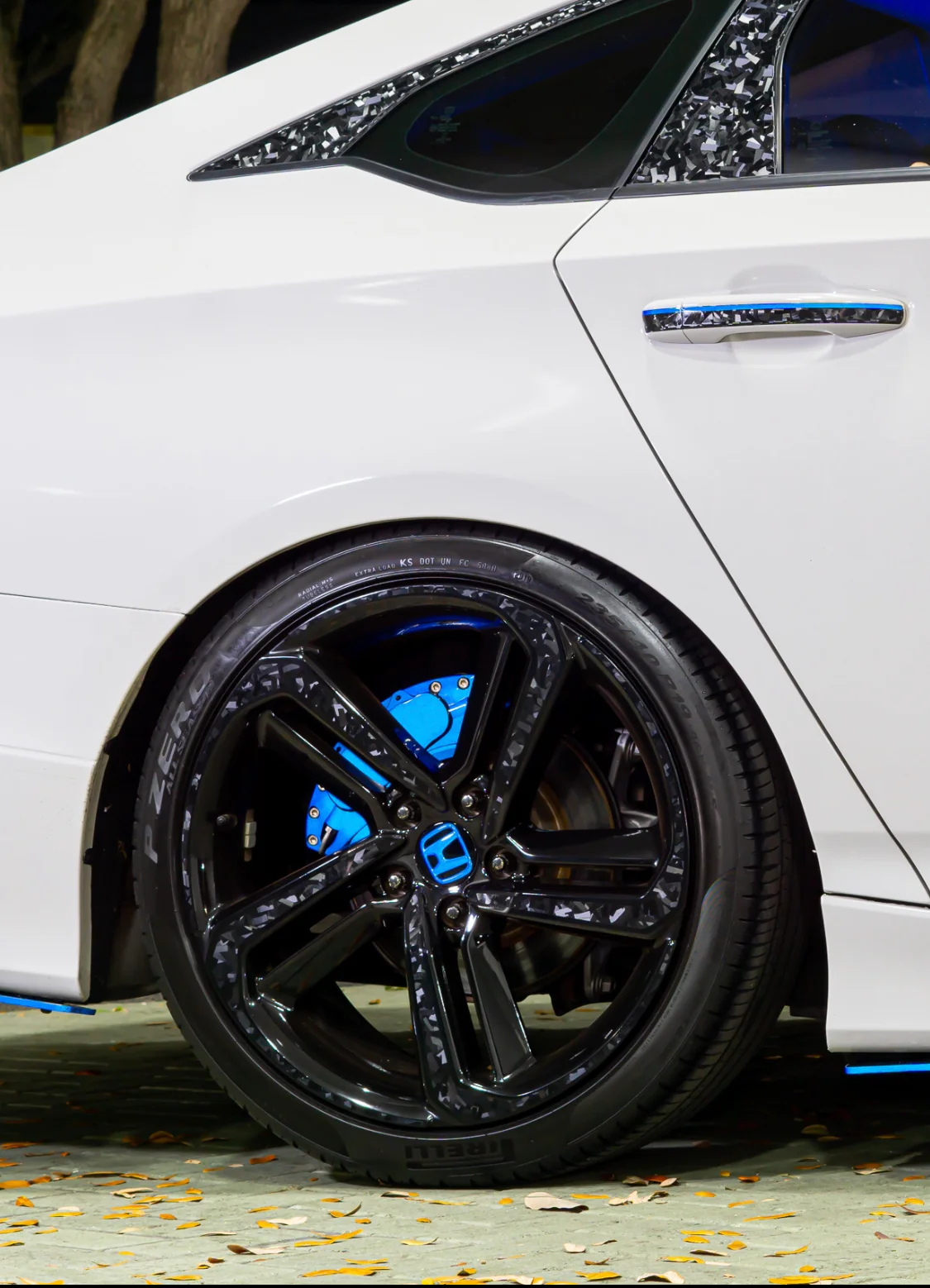 2018-2022 HONDA ACCORD SPORT WHEEL OVERLAY RIM CHROME DELETE