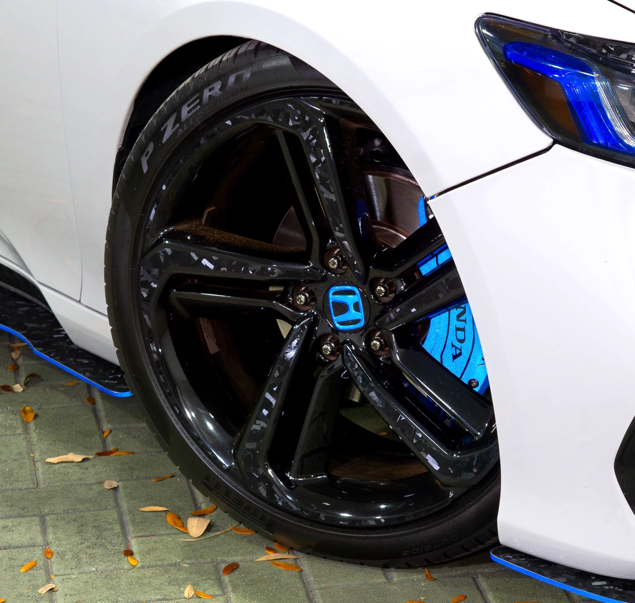 2018-2022 HONDA ACCORD SPORT WHEEL OVERLAY RIM CHROME DELETE - Image 2