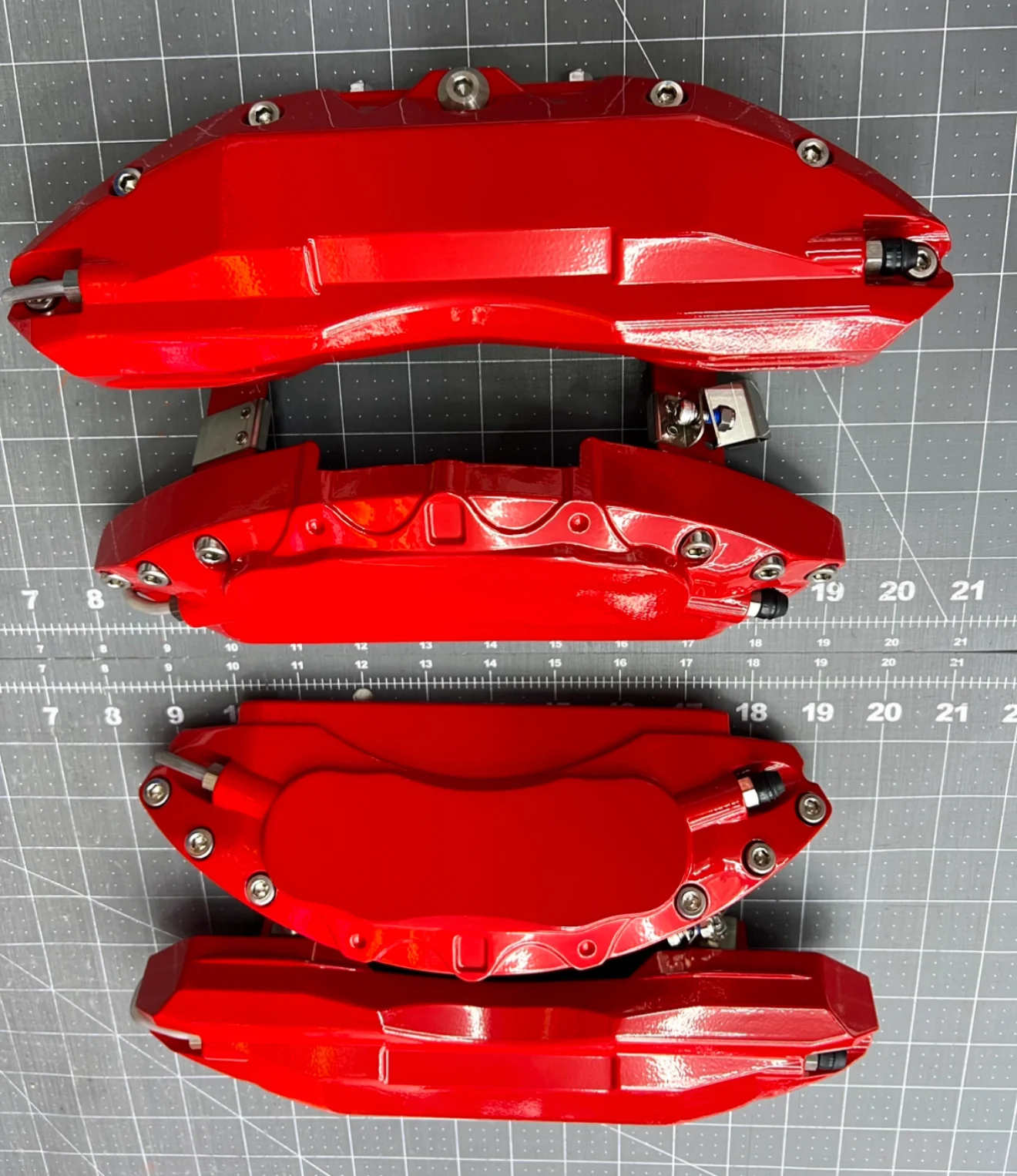 2018-2023 FORD MUSTANG GT POWDER COATED CALIPER COVERS - Image 5