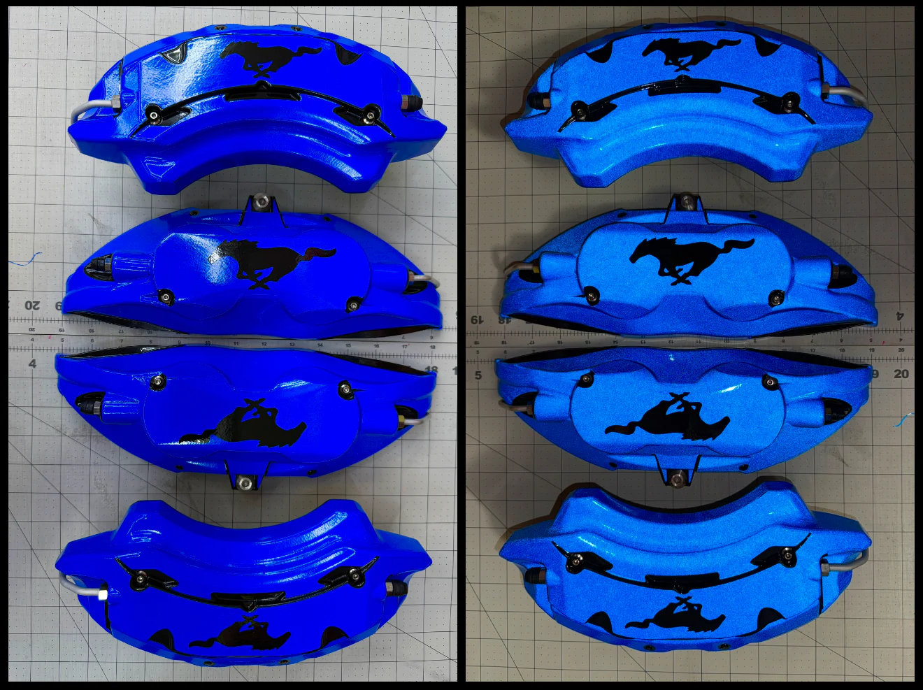 2018-2023 FORD MUSTANG GT REFLECTIVE CALIPER COVERS - Image 3
