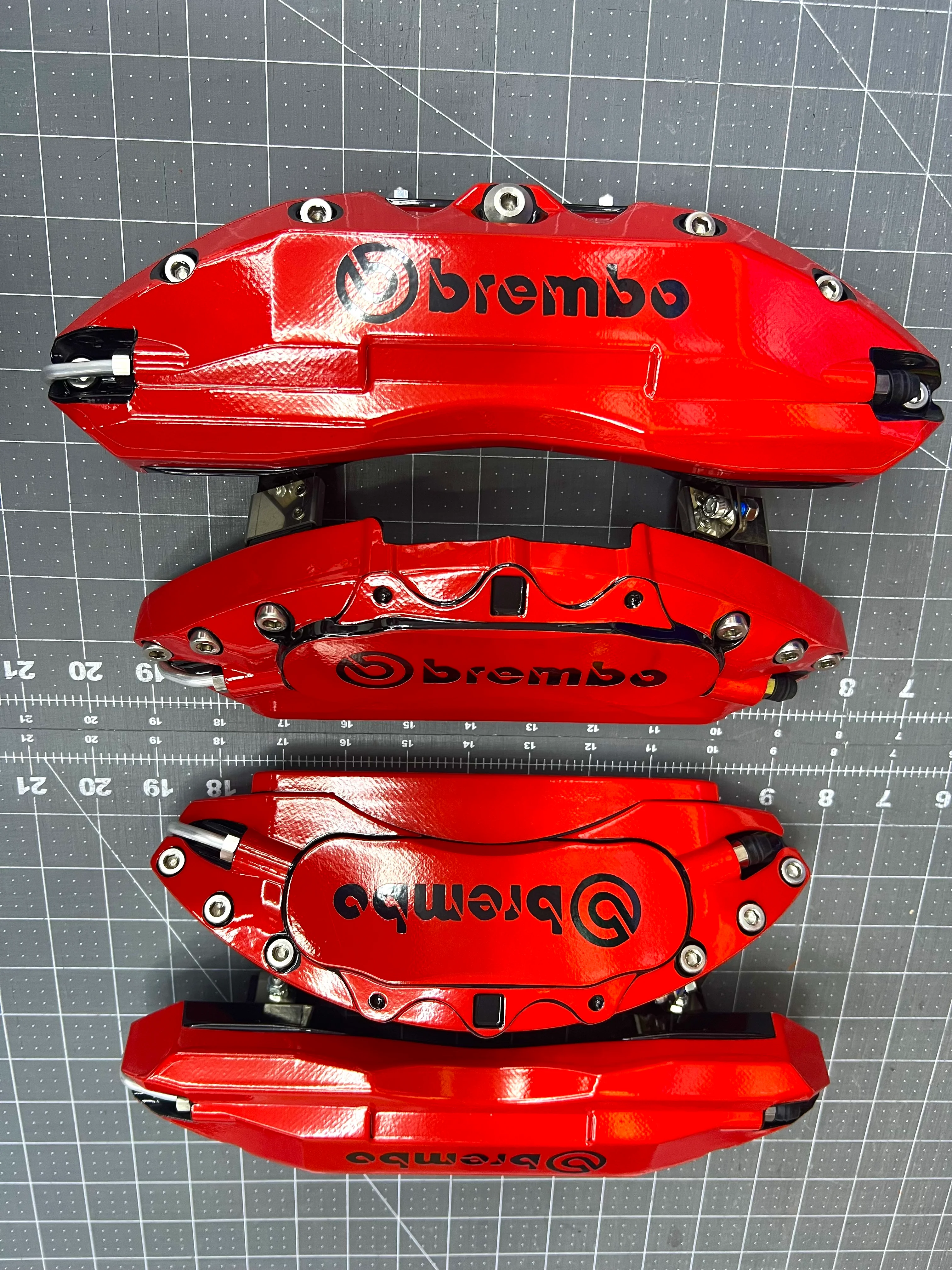 2018-2023 FORD MUSTANG GT REFLECTIVE CALIPER COVERS - Image 8
