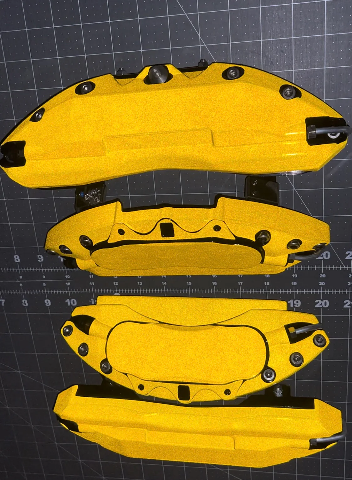 2018-2023 FORD MUSTANG GT REFLECTIVE CALIPER COVERS - Image 9