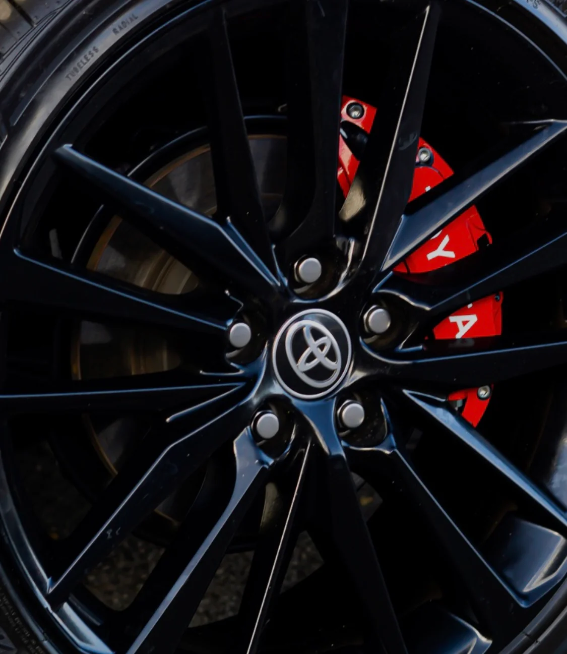 2018-2026 TOYOTA CAMRY SE REFLECTIVE CALIPER COVERS - Image 2