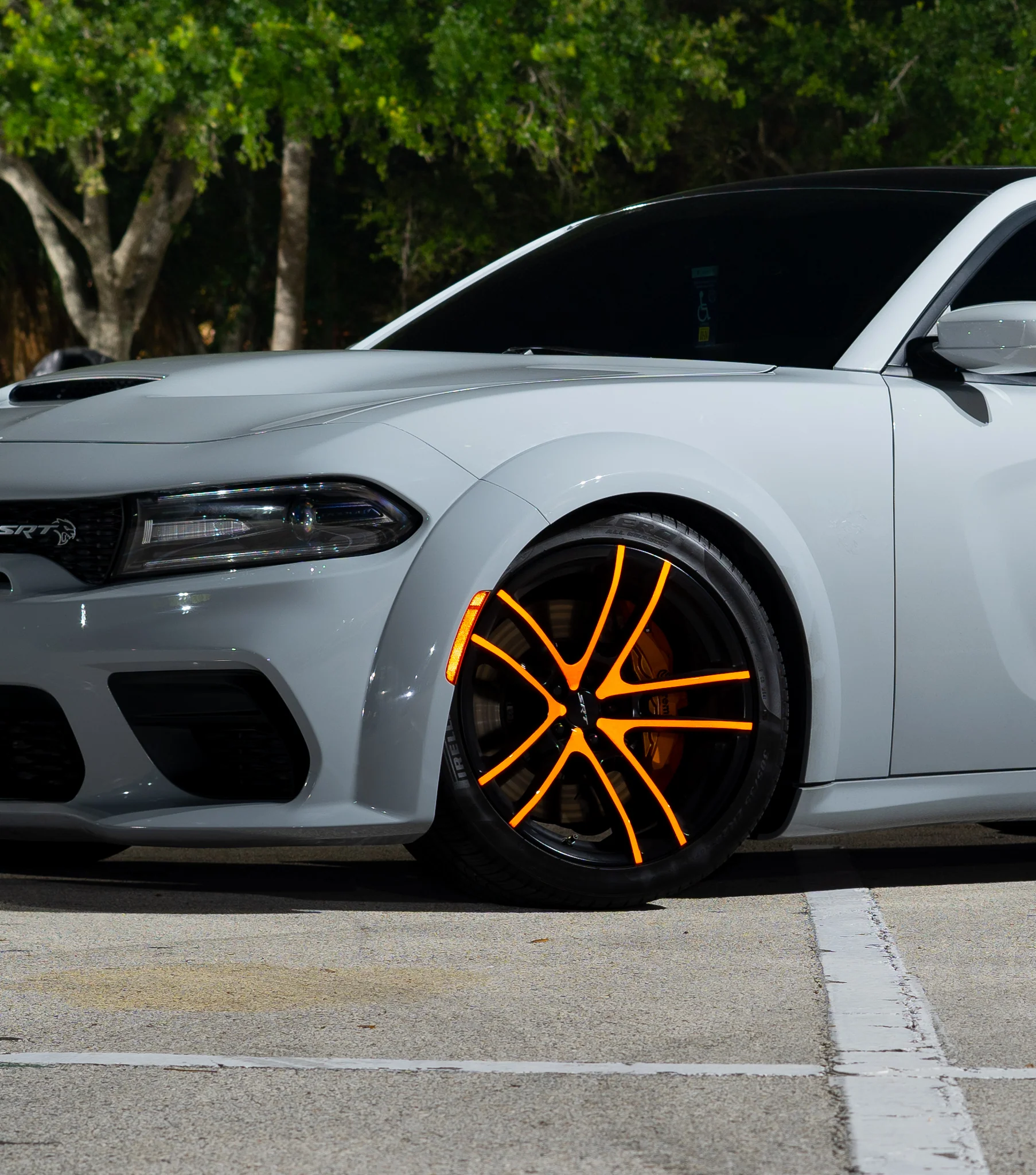 2021-2022 DODGE CHARGER CHALLENGER 20"X11" WHEEL OVERLAY RIM CHROME DELETE - Image 5
