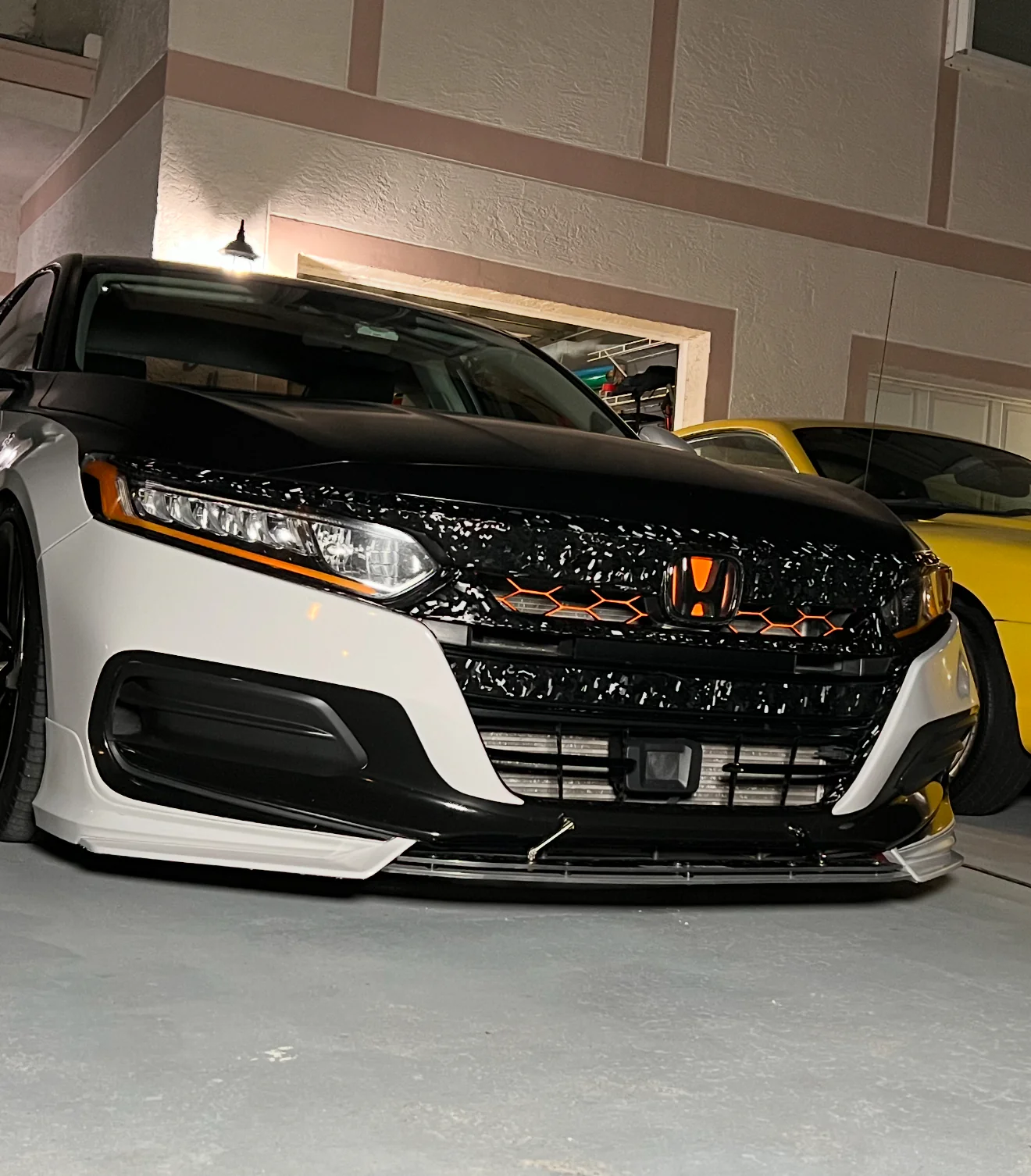 2021-2022 HONDA ACCORD FORGED CARBON FIBER OVERLAY CHROME DELETE GRILL COMPLETE - Image 29