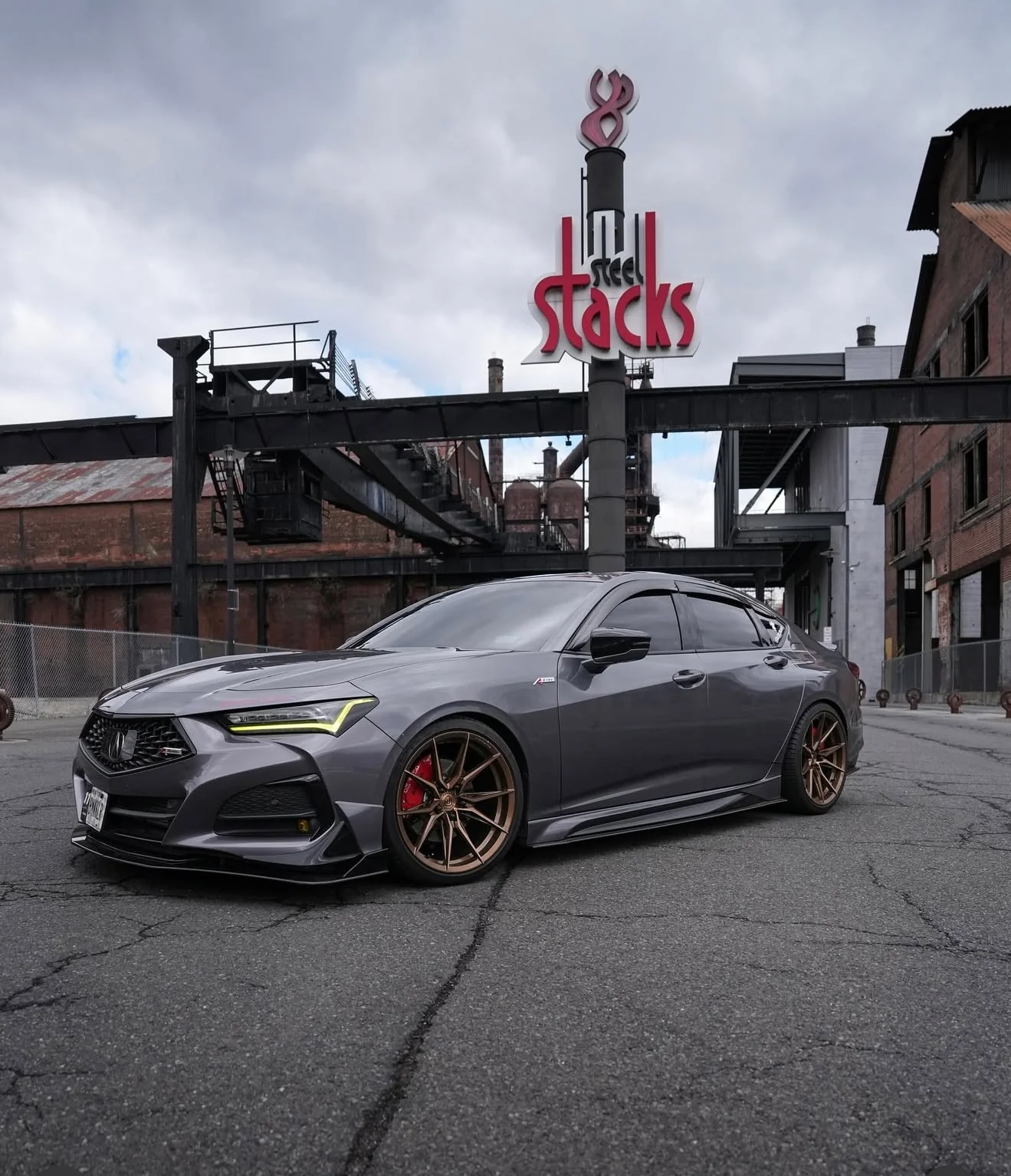 2021-2024 ACURA TLX POWDER COATED CALIPER COVERS (Copy) - Image 2