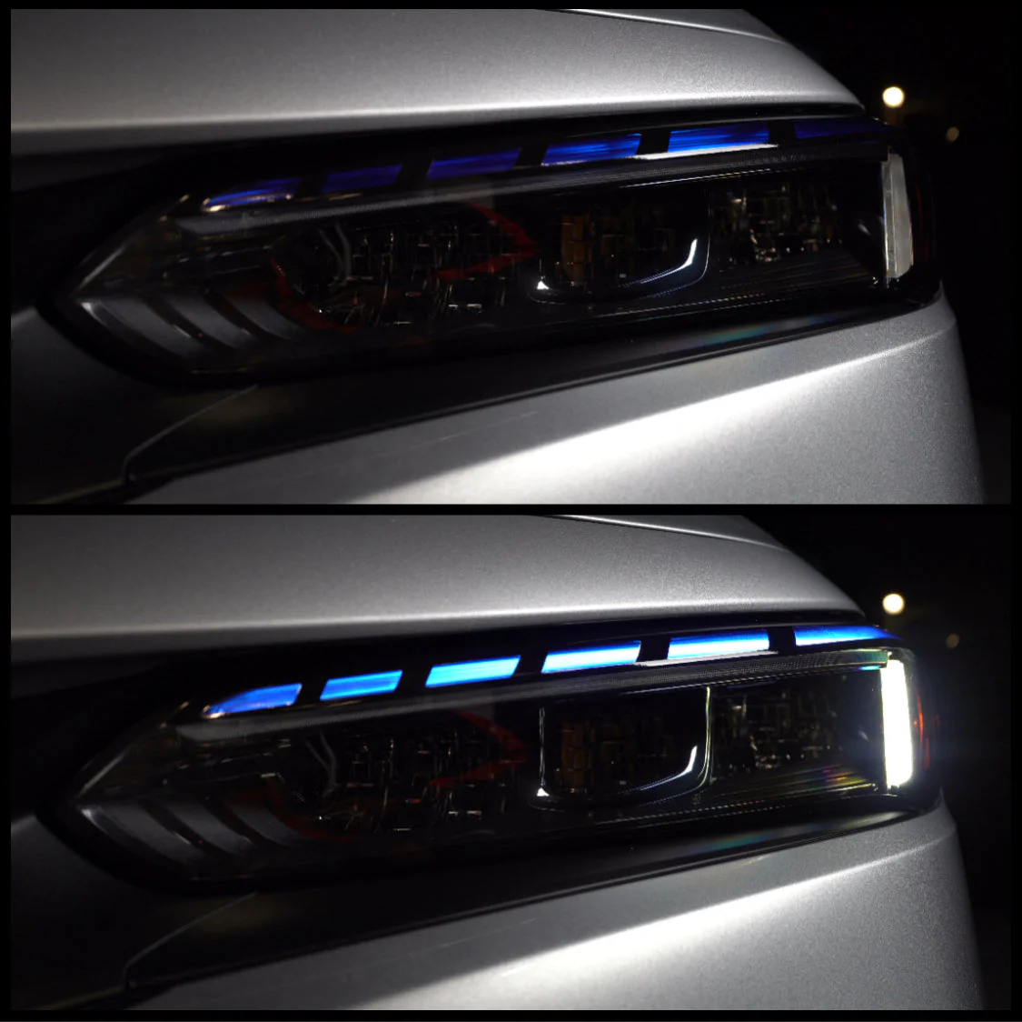 2022-2026 HONDA CIVIC MATRIX SATIN BLACK DRL HEADLIGHT TINT - Image 29