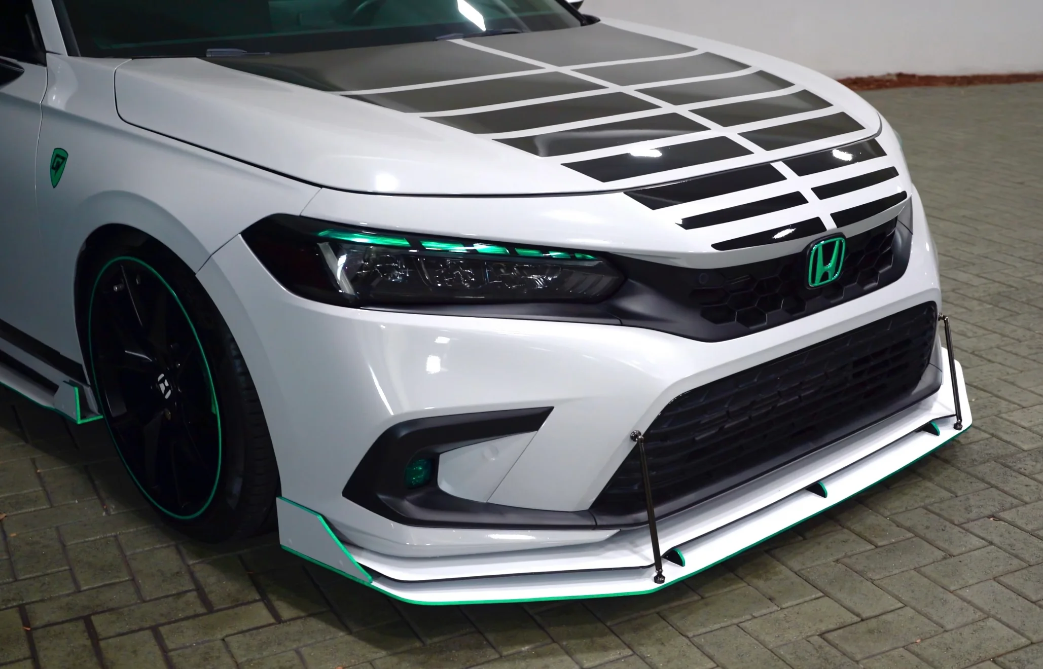 2022-2025 HONDA CIVIC 3RD GENERATION HOOD STRIPE - Image 4