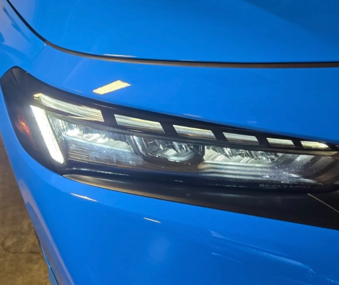 2022-2026 HONDA CIVIC MATRIX GLOSS BLACK HEADLIGHT DRL, FOGS & REFLECTOR TINT - Image 27