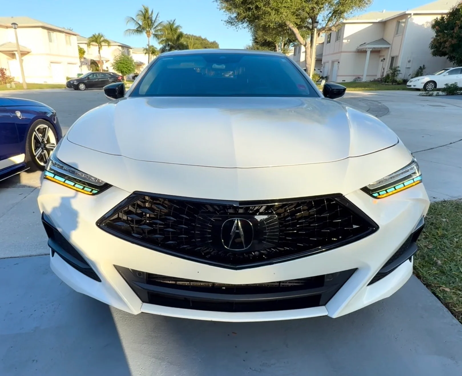 2021-2026 ACURA TLX & TLX TYPE S MATRIX DRL HEADLIGHT TINT - Image 17