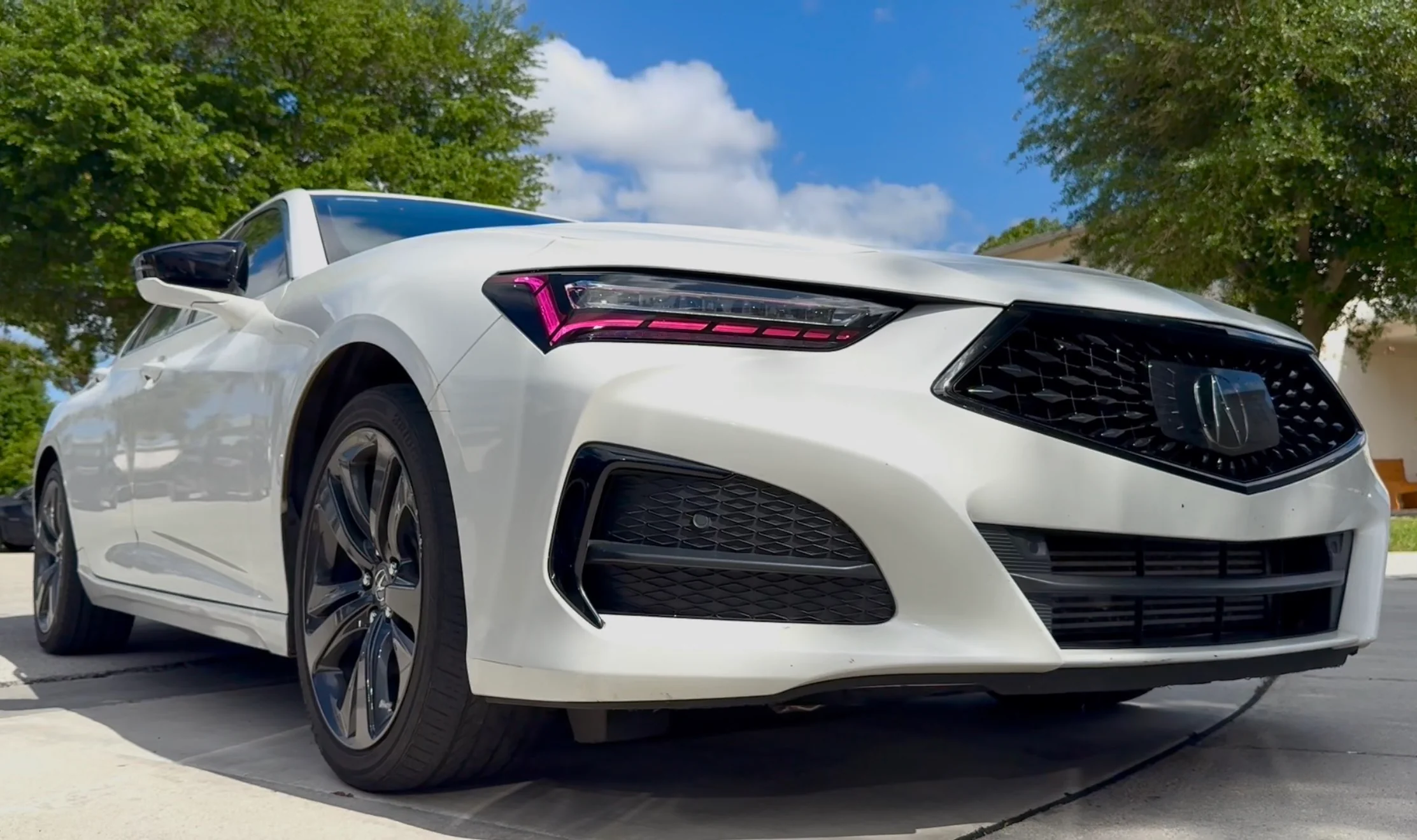 2021-2026 ACURA TLX & TLX TYPE S MATRIX DRL HEADLIGHT TINT - Image 43