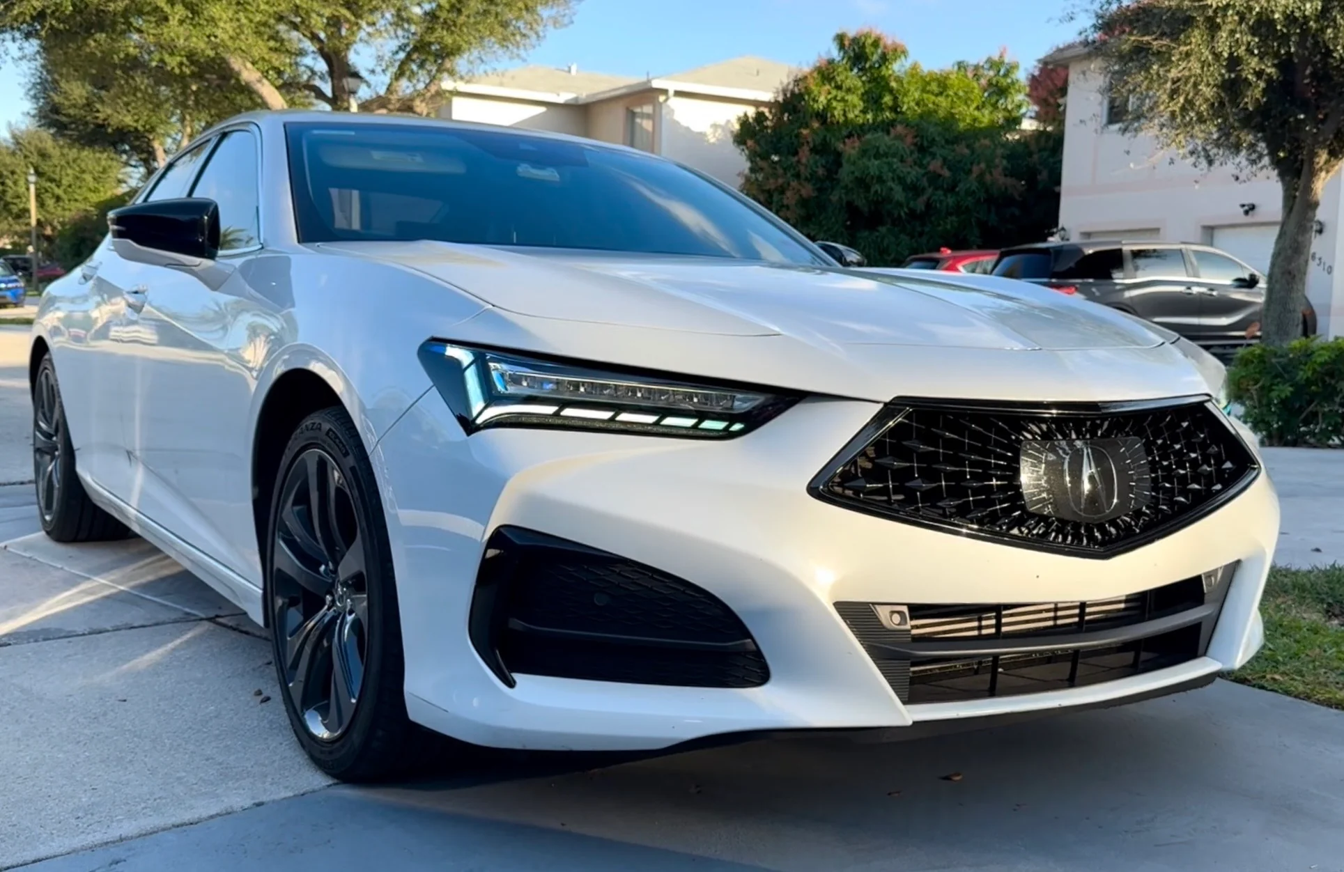 2021-2026 ACURA TLX & TLX TYPE S MATRIX DRL HEADLIGHT TINT COMPLETE COMBO KIT (Copy) - Image 4