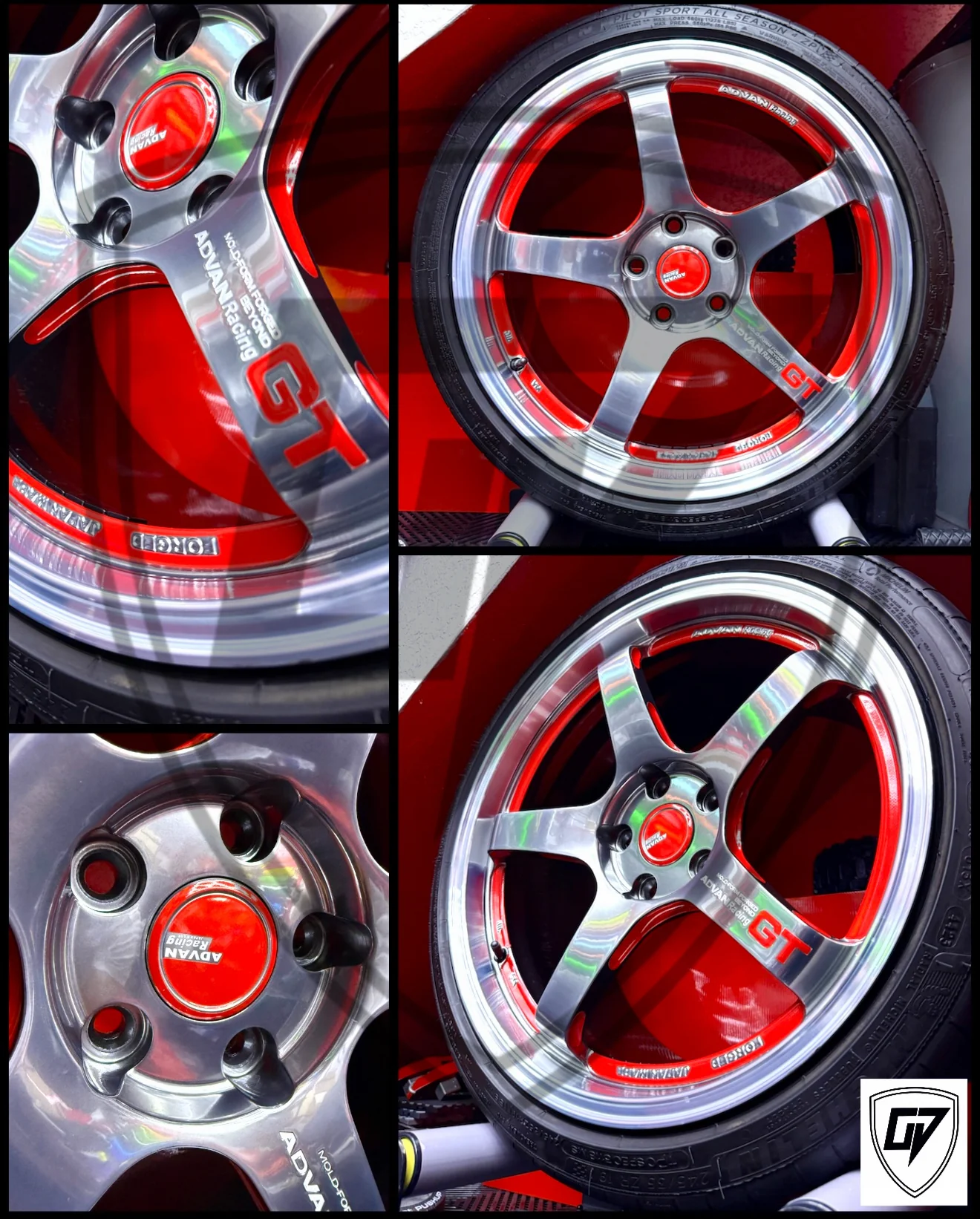 ADVAN RACING GT FORGED BEYOND 19" WHEEL OVERLAY RIM SKINS