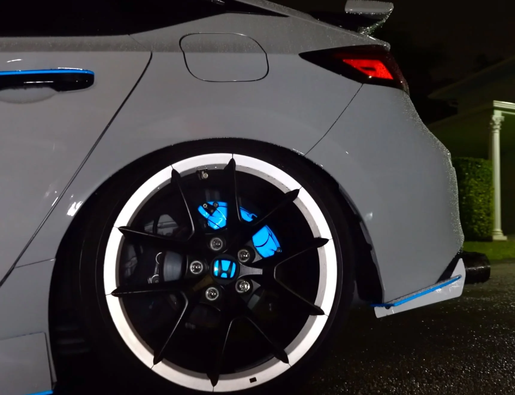 2023-2026 HONDA CIVIC TYPE R FL5 WHEEL REFLECTIVE OVERLAY RIM SKINS - Image 14