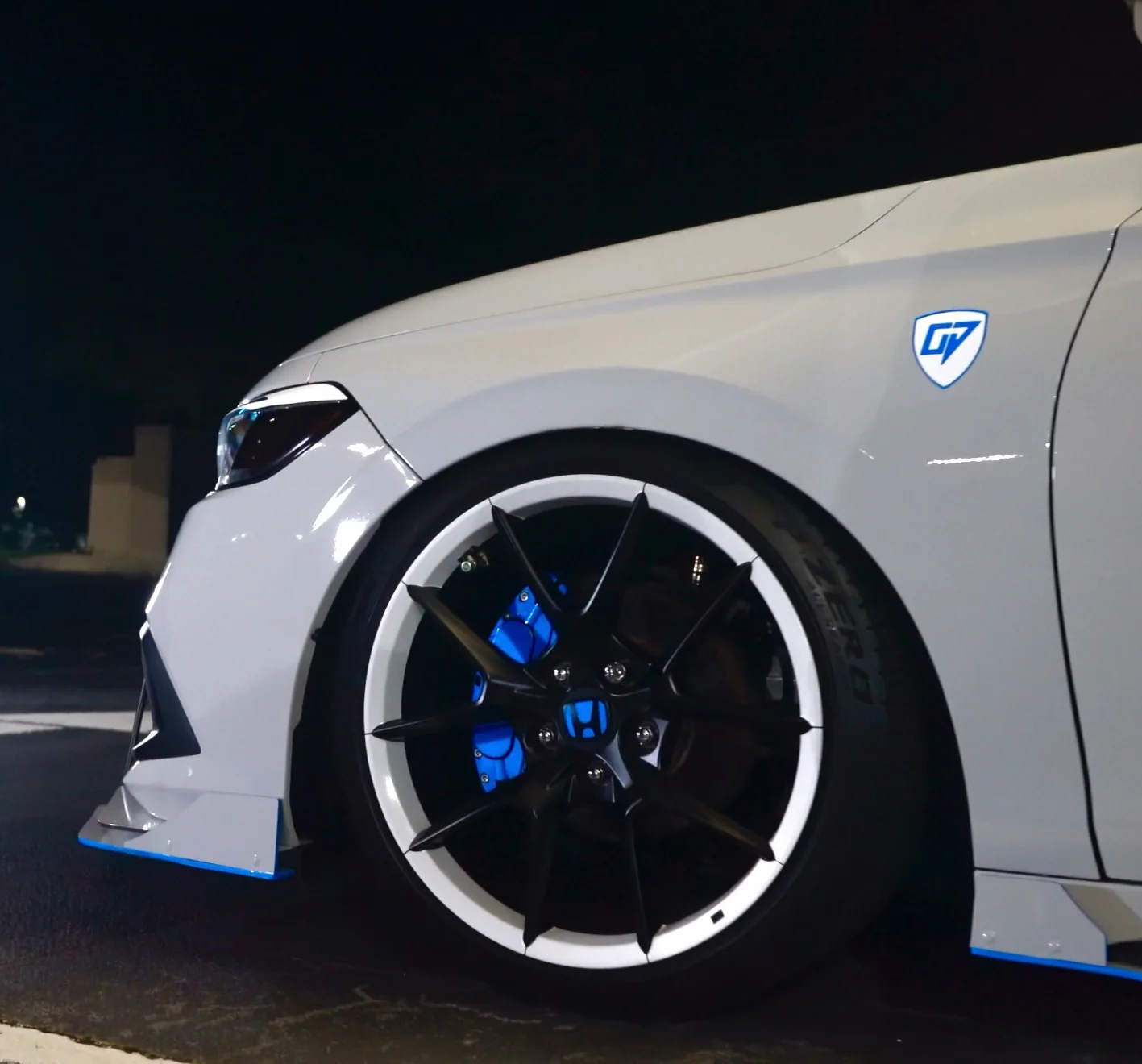 2023-2026 HONDA CIVIC TYPE R FL5 WHEEL REFLECTIVE OVERLAY RIM SKINS - Image 4