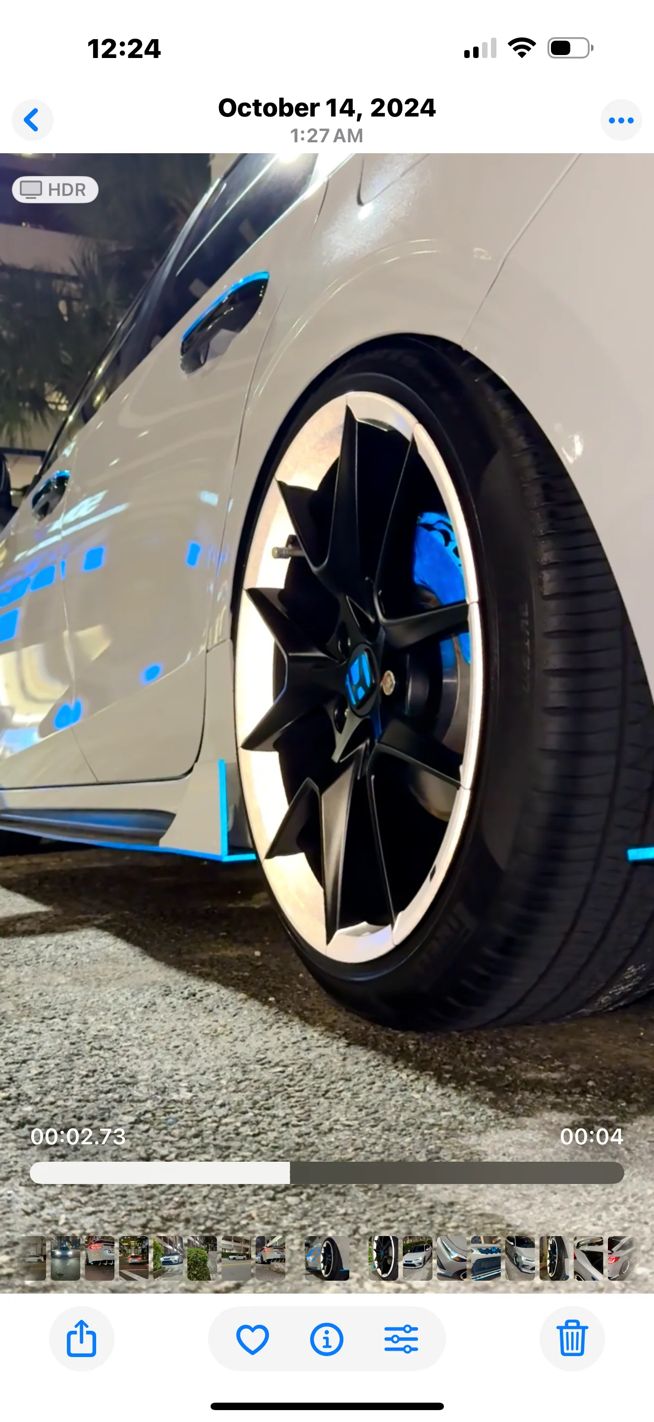 2023-2026 HONDA CIVIC TYPE R FL5 WHEEL REFLECTIVE OVERLAY RIM SKINS - Image 52