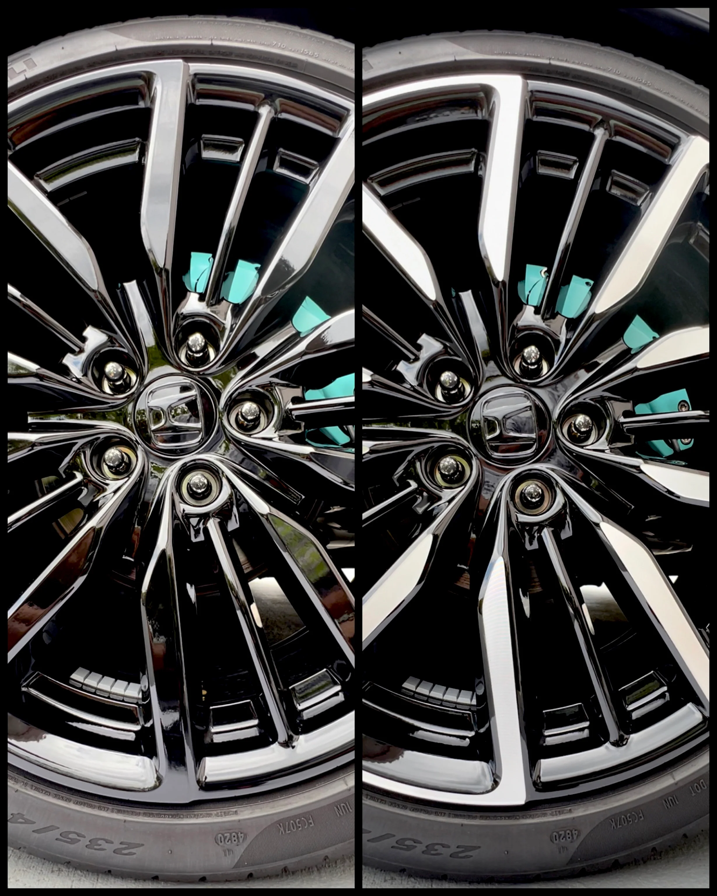 2023-2025 HONDA ACCORD TOURING WHEEL OVERLAY RIM CHROME DELETE